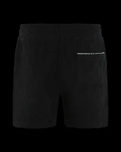 Heren Monogram Towelling Zwart