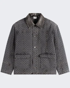 Heren Monogram Workwear Jacket Grijs