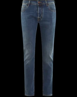 Heren Nick Slim Jeans Blauw