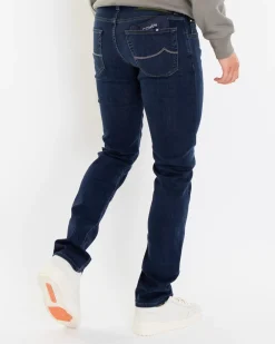 Heren Nick Slim Jeans Blauw