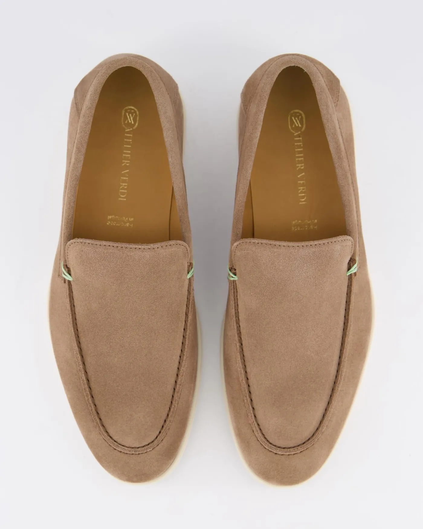 Heren Nino Loafer Taupe
