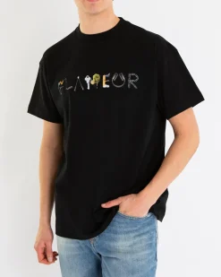 Heren Objects T-Shirt Zwart