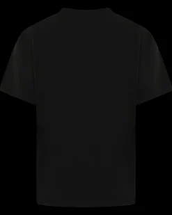 Heren Organic Flower T-Shirt Zwart
