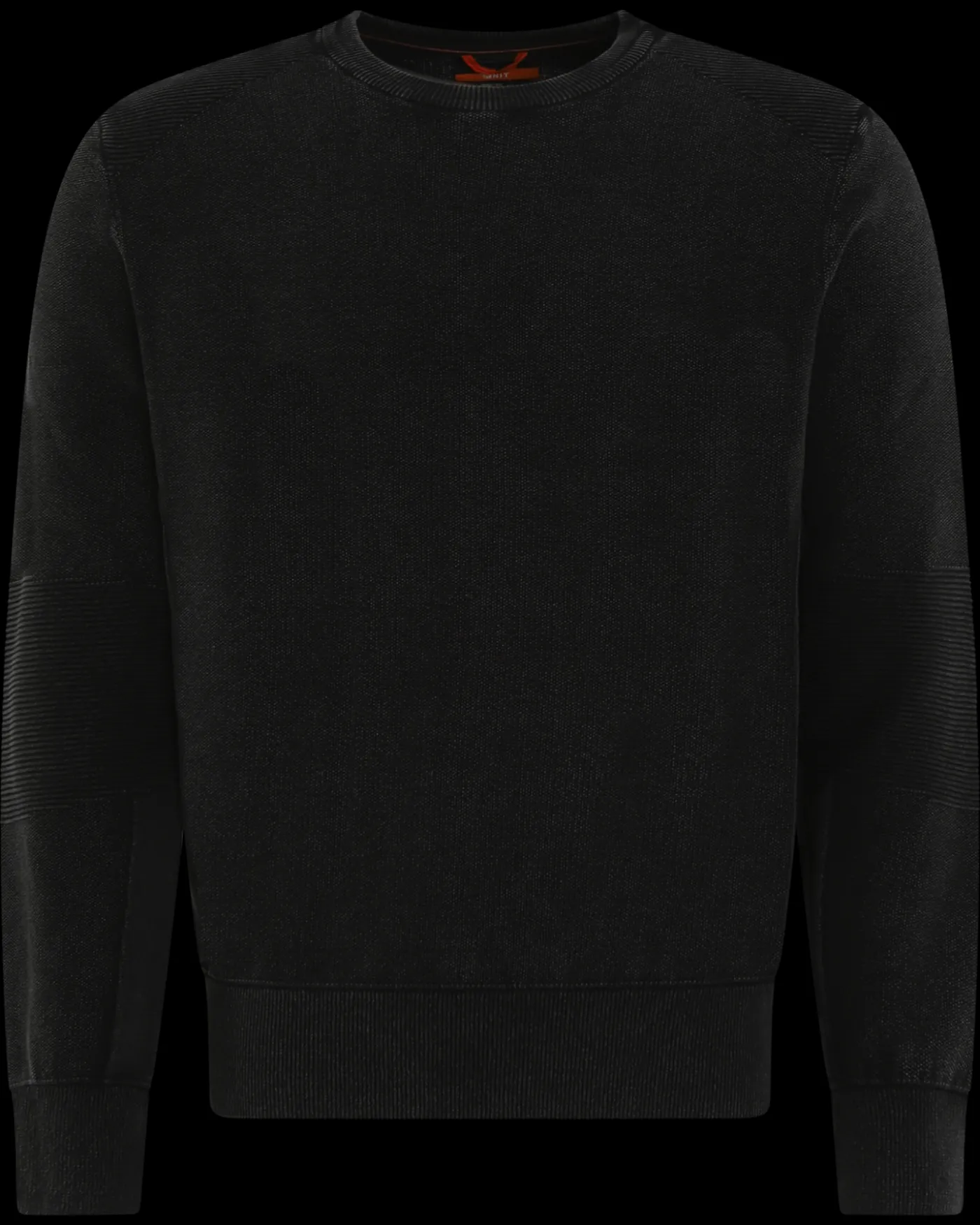Heren Overal Crew Neck Zwart