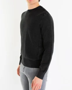 Heren Overal Crew Neck Zwart
