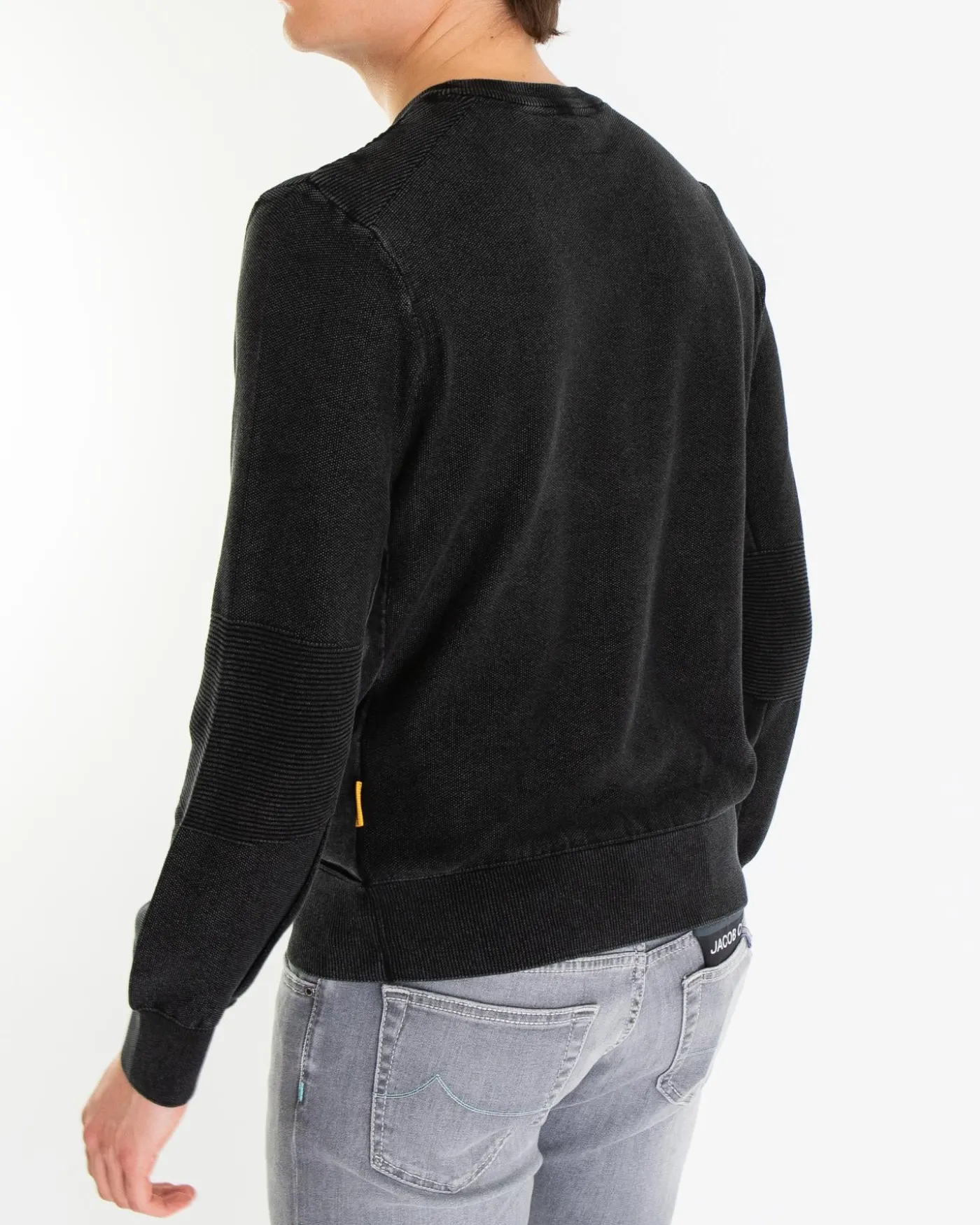 Heren Overal Crew Neck Zwart