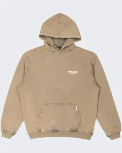Heren Owners Club Hoodie Bruin