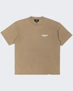 Heren Owners Club T-Shirt Bruin