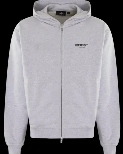 Heren Owners Club Zip Hoodie Grijs