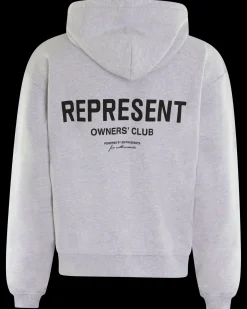 Heren Owners Club Zip Hoodie Grijs