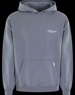 Heren Owners Script Hoodie Blauw