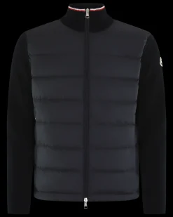 Heren Padded Zip Up Jacket Zwart