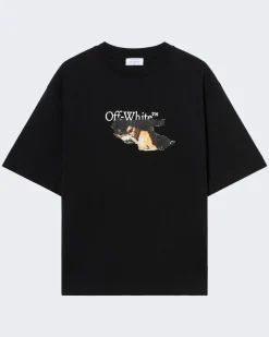 Heren Paint Arrow Skate Shirt Zwart