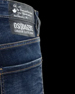 Heren Pants 5 Pockets Blauw