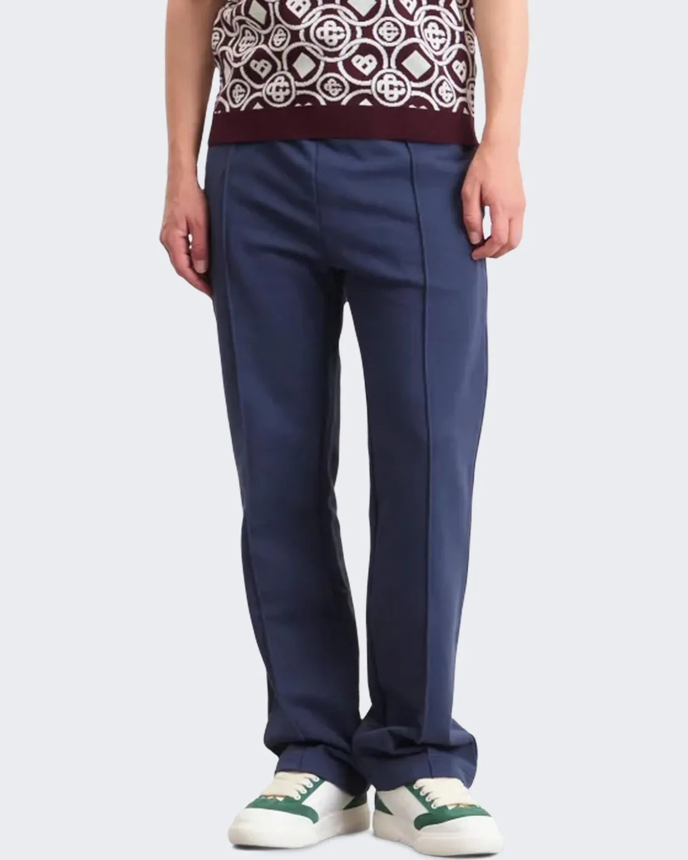 Heren Patch Open Hem Jogging Blauw