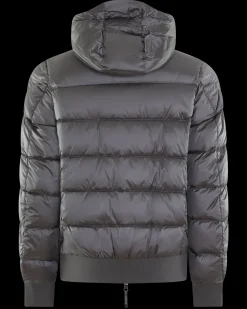 Heren Pharrell Down Bomber Grijs