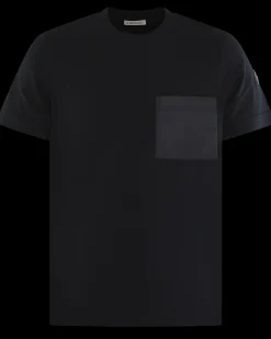 Heren Pocket T-Shirt Zwart