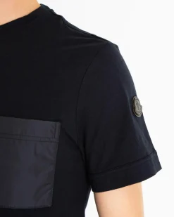 Heren Pocket T-Shirt Zwart