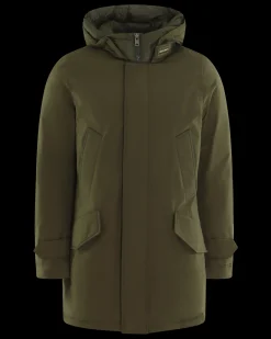 Heren Polar High Collar Parka Groen
