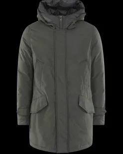 Heren Polar High Collar Parka Grijs