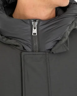 Heren Polar High Collar Parka Grijs