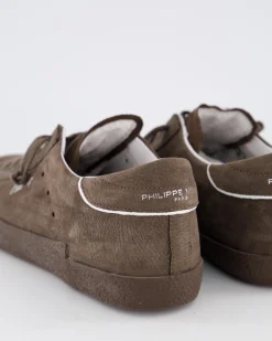 Heren Prsx Low Sneaker Bruin