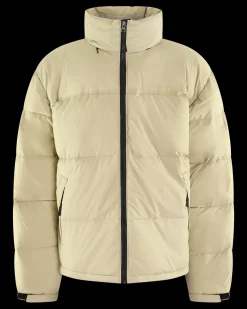 Heren Puffer Jacket Beige