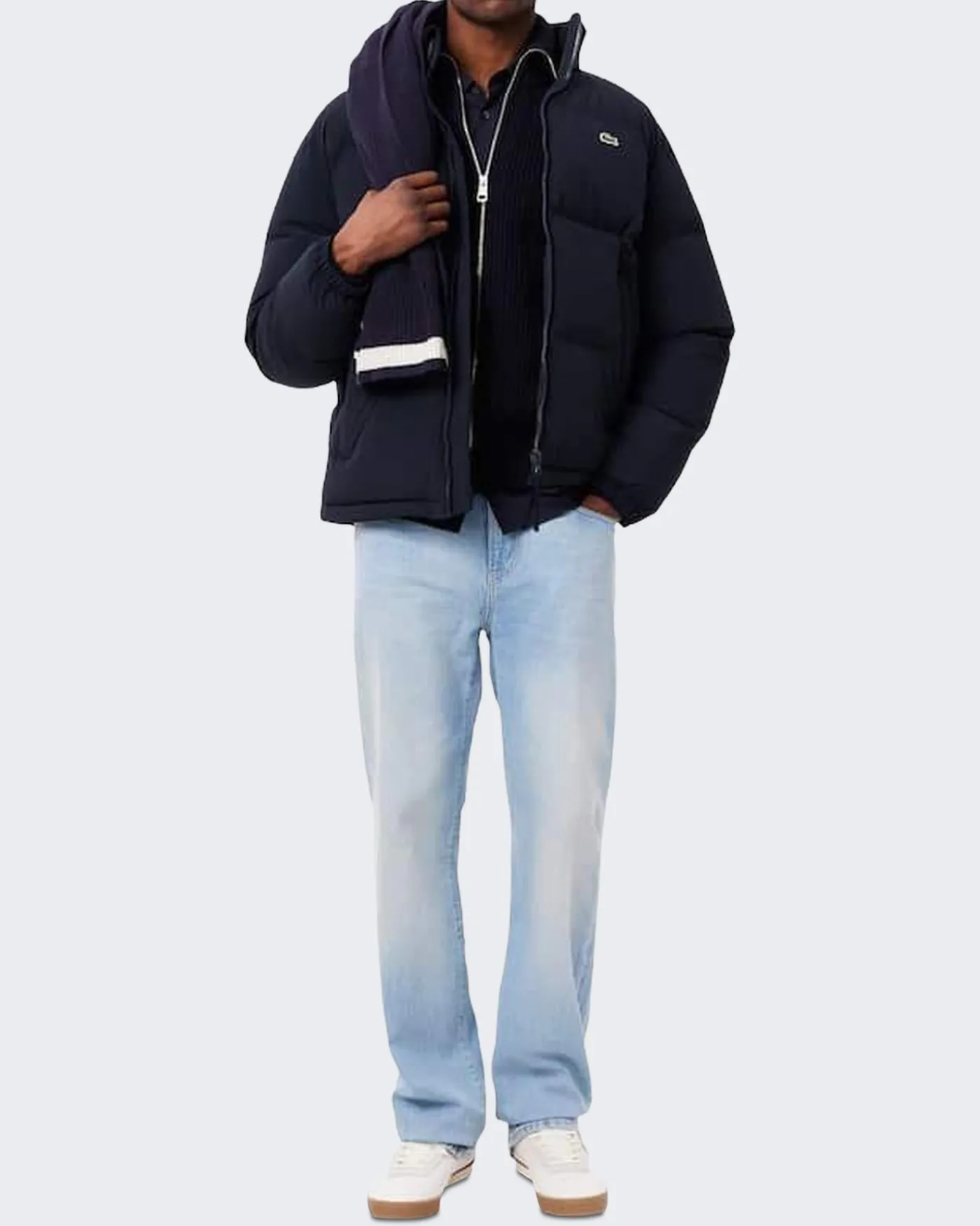 Heren Puffer Jacket Blauw
