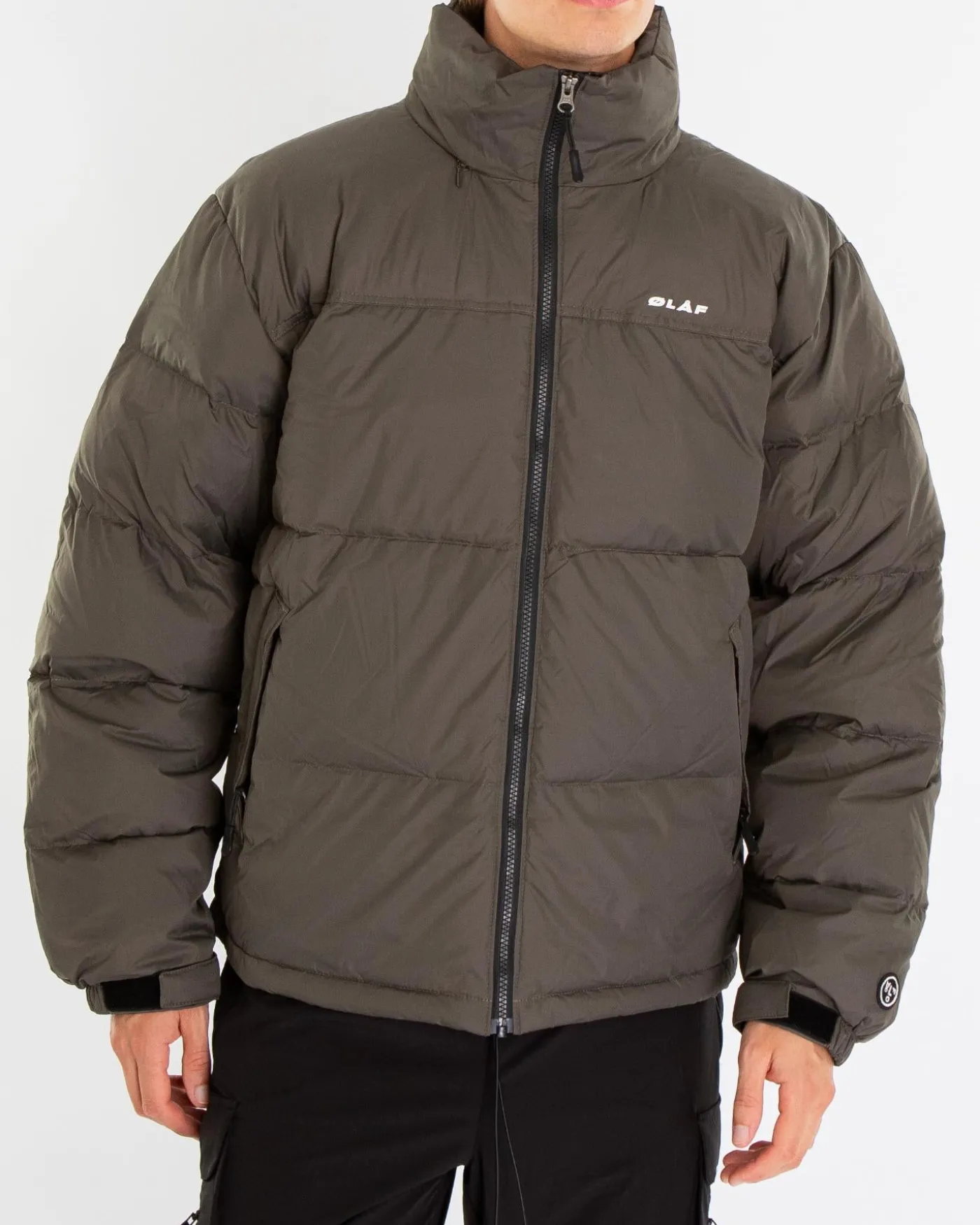 Heren Puffer Jacket Grijs