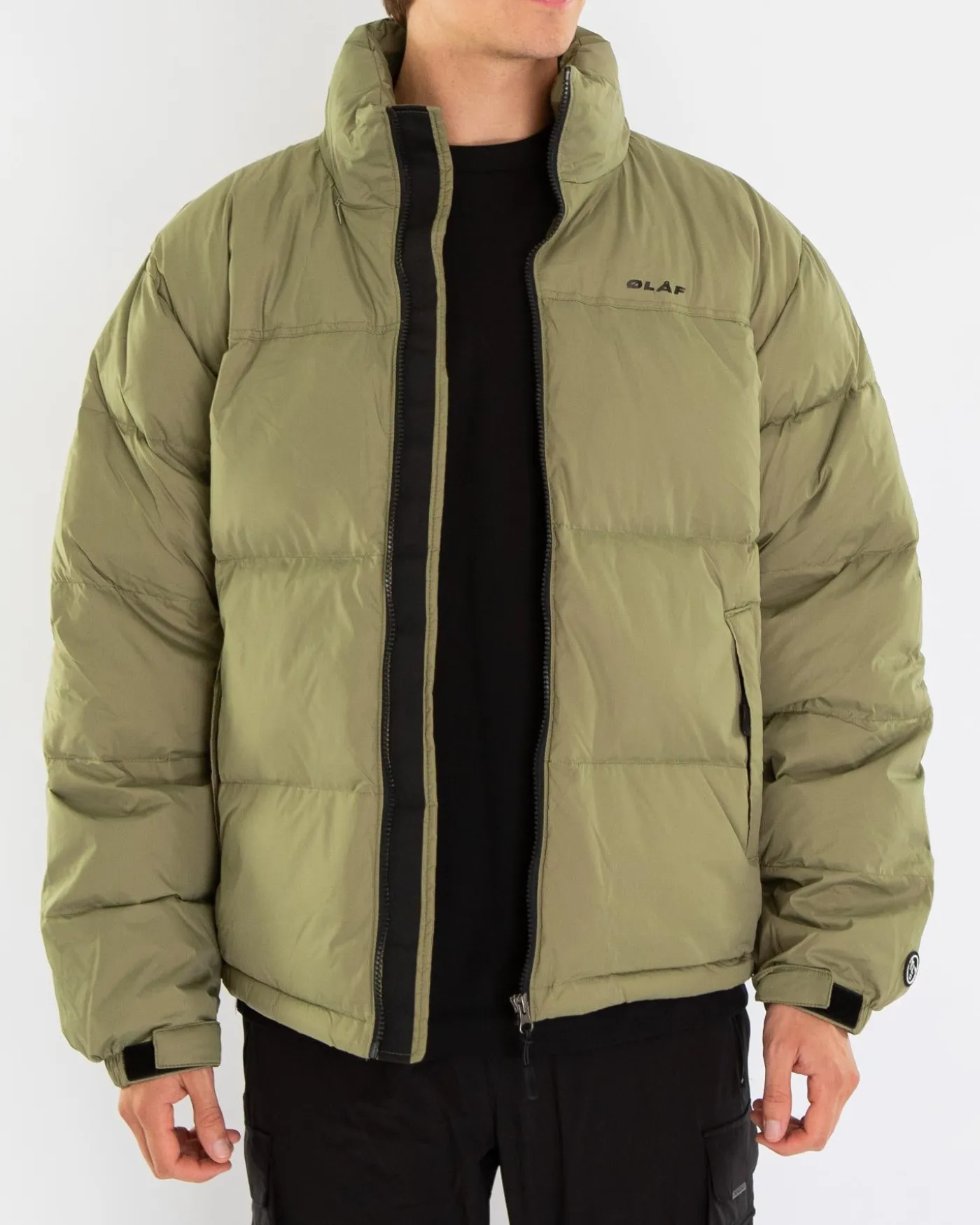Heren Puffer Jacket Groen