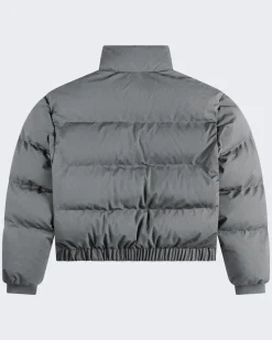 Heren Renako Monogram Puffer Grijs