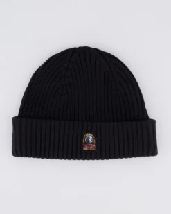Heren Rib Hat Zwart