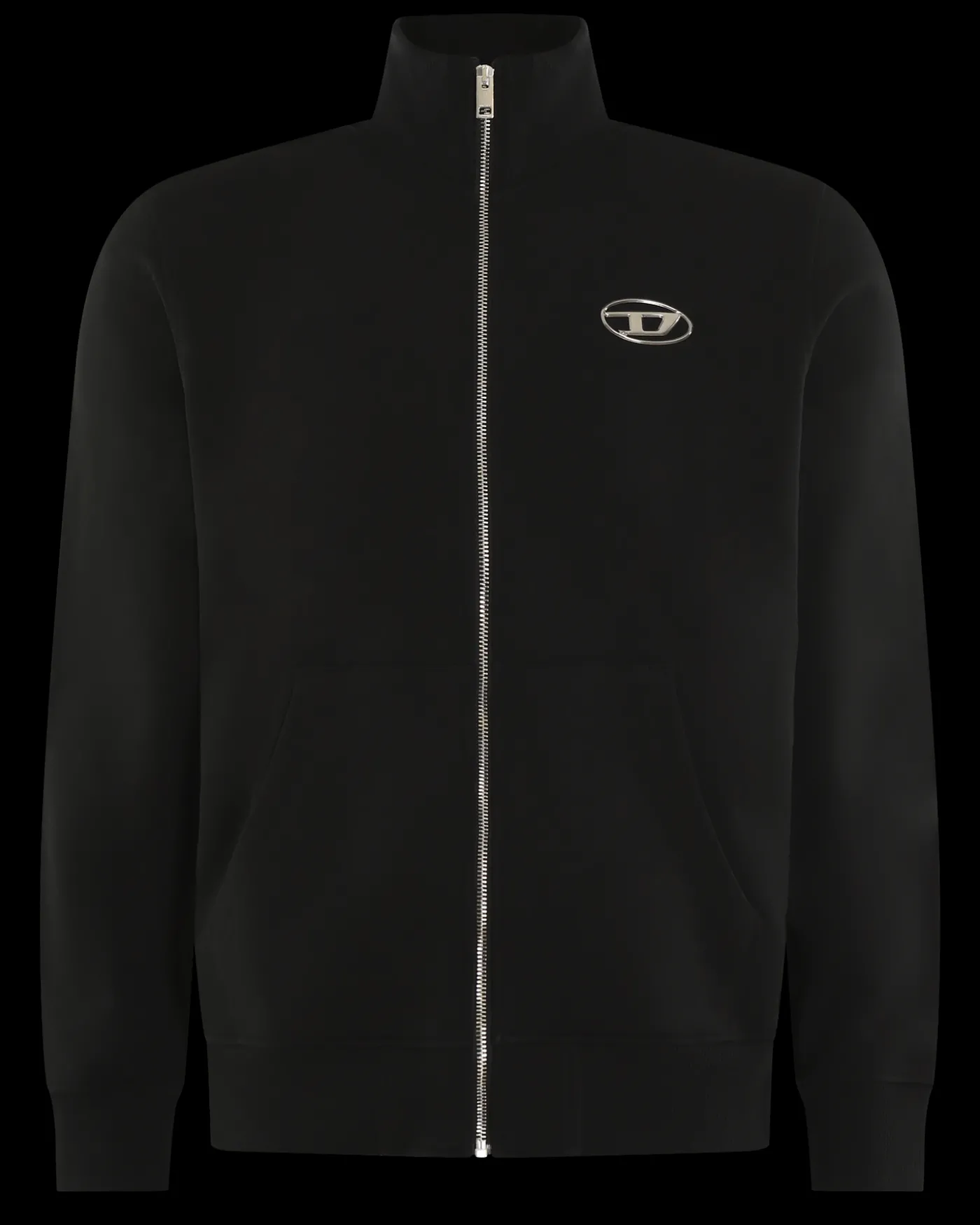 Heren S-Ginni-Zip-Od Zwart