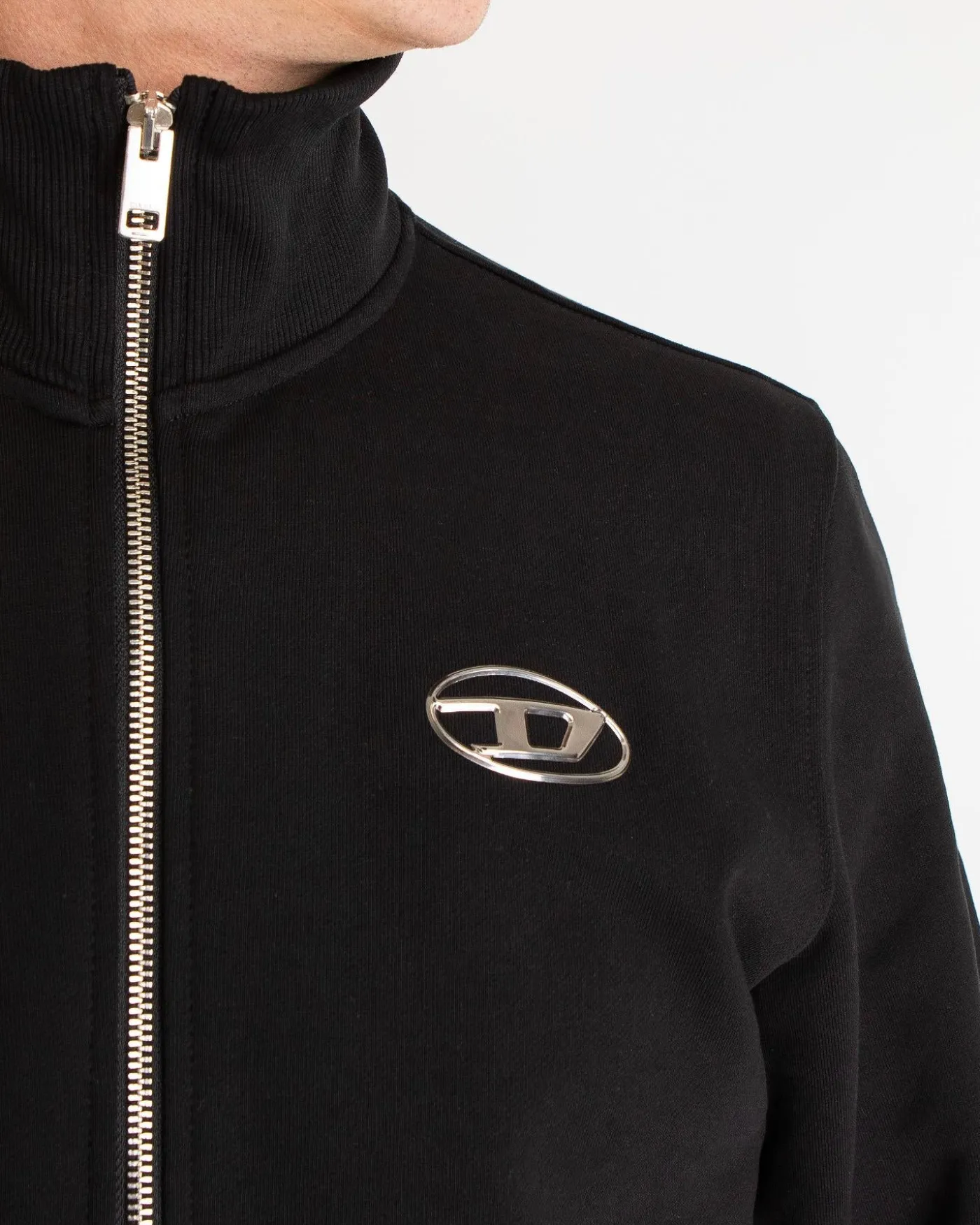 Heren S-Ginni-Zip-Od Zwart