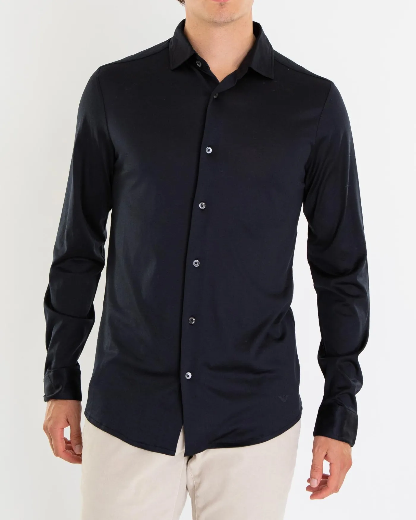 Heren Shirt Blauw