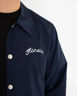 Heren Signature Coach Jacket Blauw