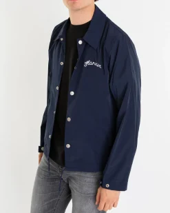 Heren Signature Coach Jacket Blauw