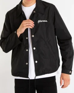 Heren Signature Coach Jacket Zwart