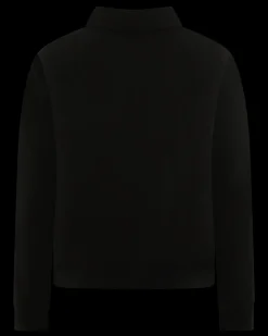 Heren Signature Sweater HalfZip Zwar