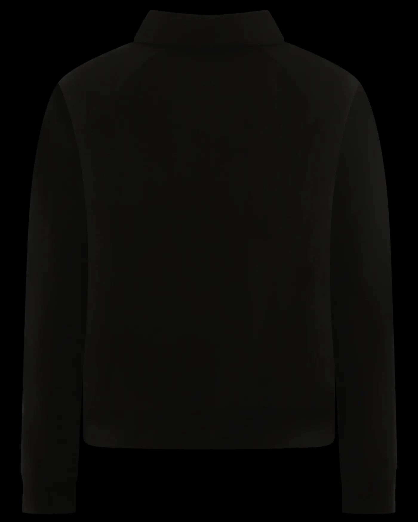 Heren Signature Sweater HalfZip Zwar