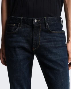 Heren Slim-fit Jeans Blauw