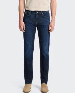 Heren Slimmy Fairfield Jeans Blauw