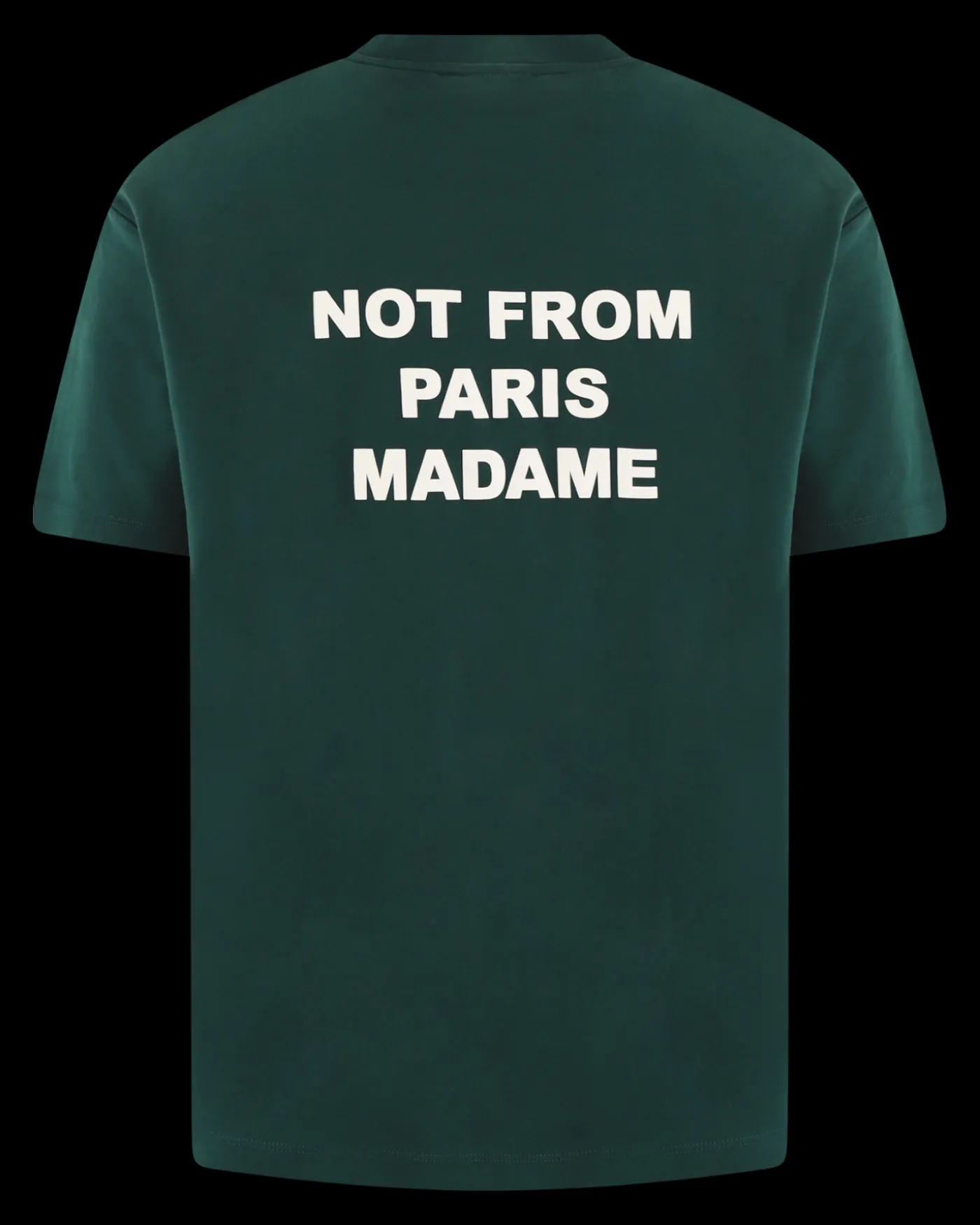 Heren Slogan T-Shirt Groen