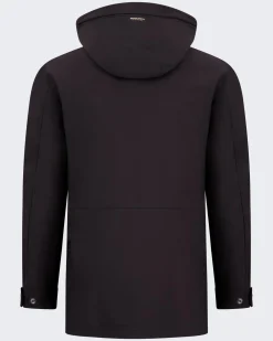 Heren Soft Shell Barrow Coat Zwart