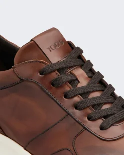 Heren Sportivo 79K Sneaker Bruin
