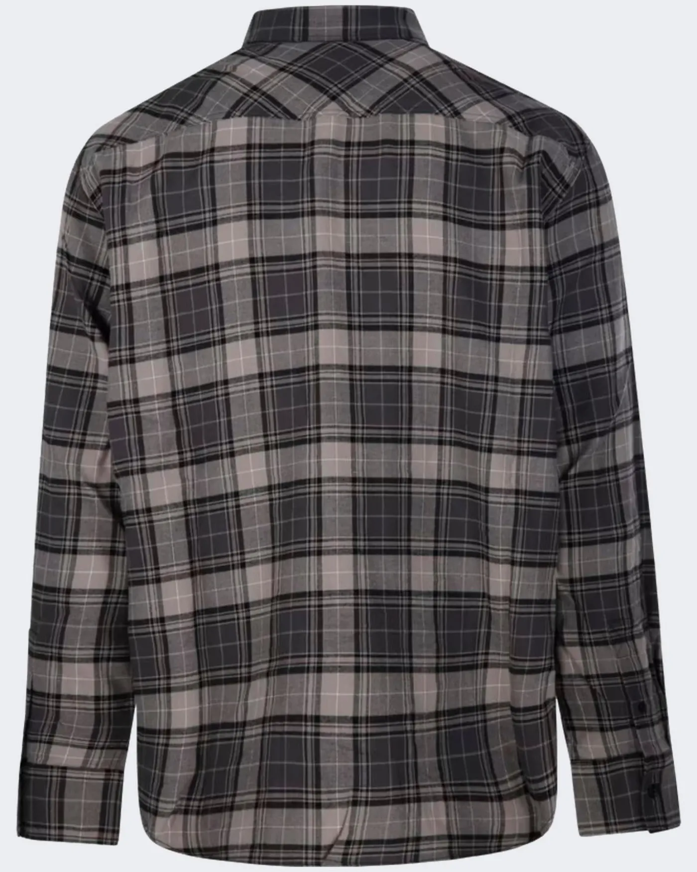 Heren Spray Book Check Shirt Grijs