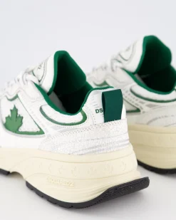 Heren Sprinter Sneaker Wit/Groen