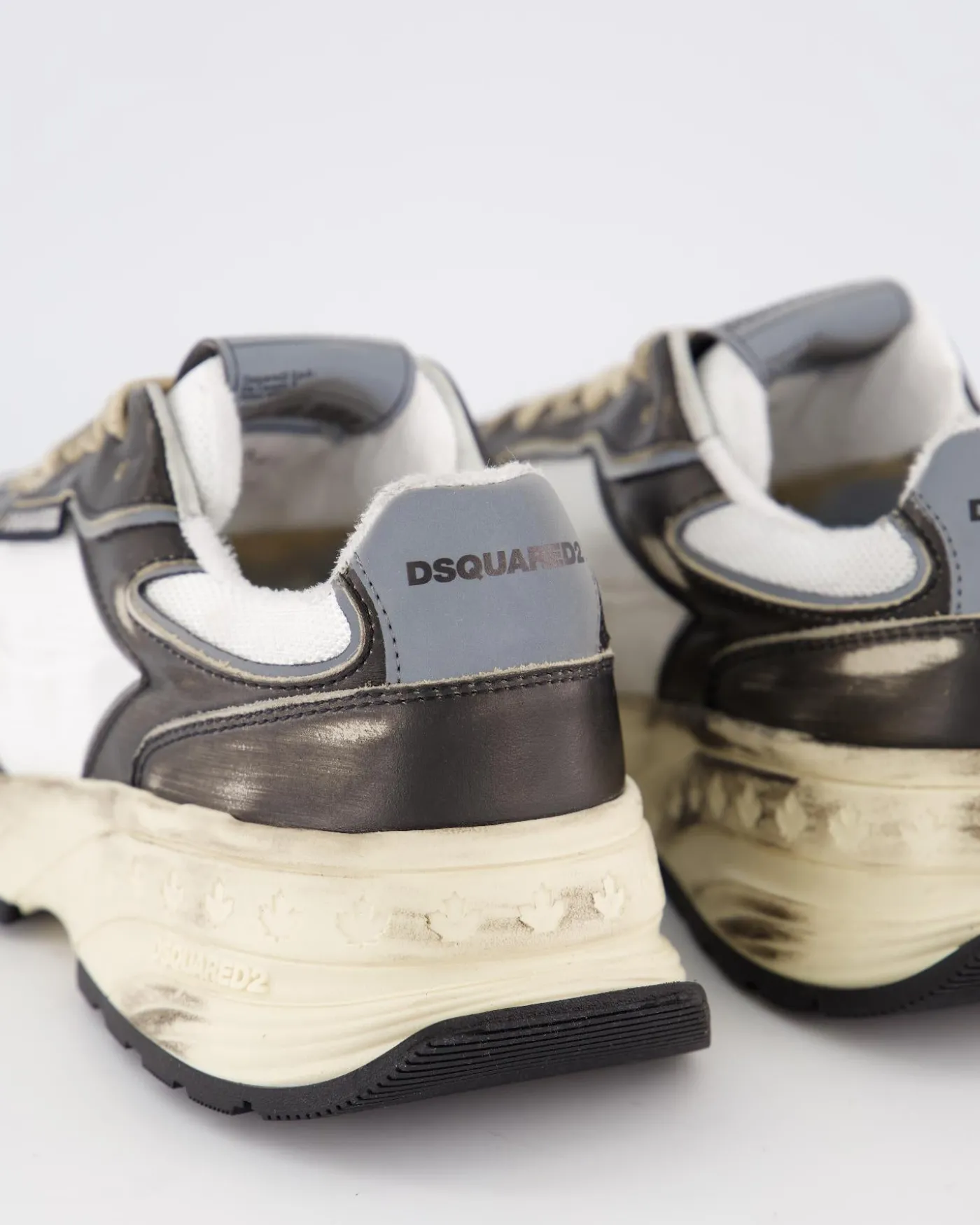 Heren Sprinter Sneaker Zwart/Wit