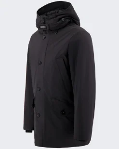 Heren Stretch Arctic Parka Zwart