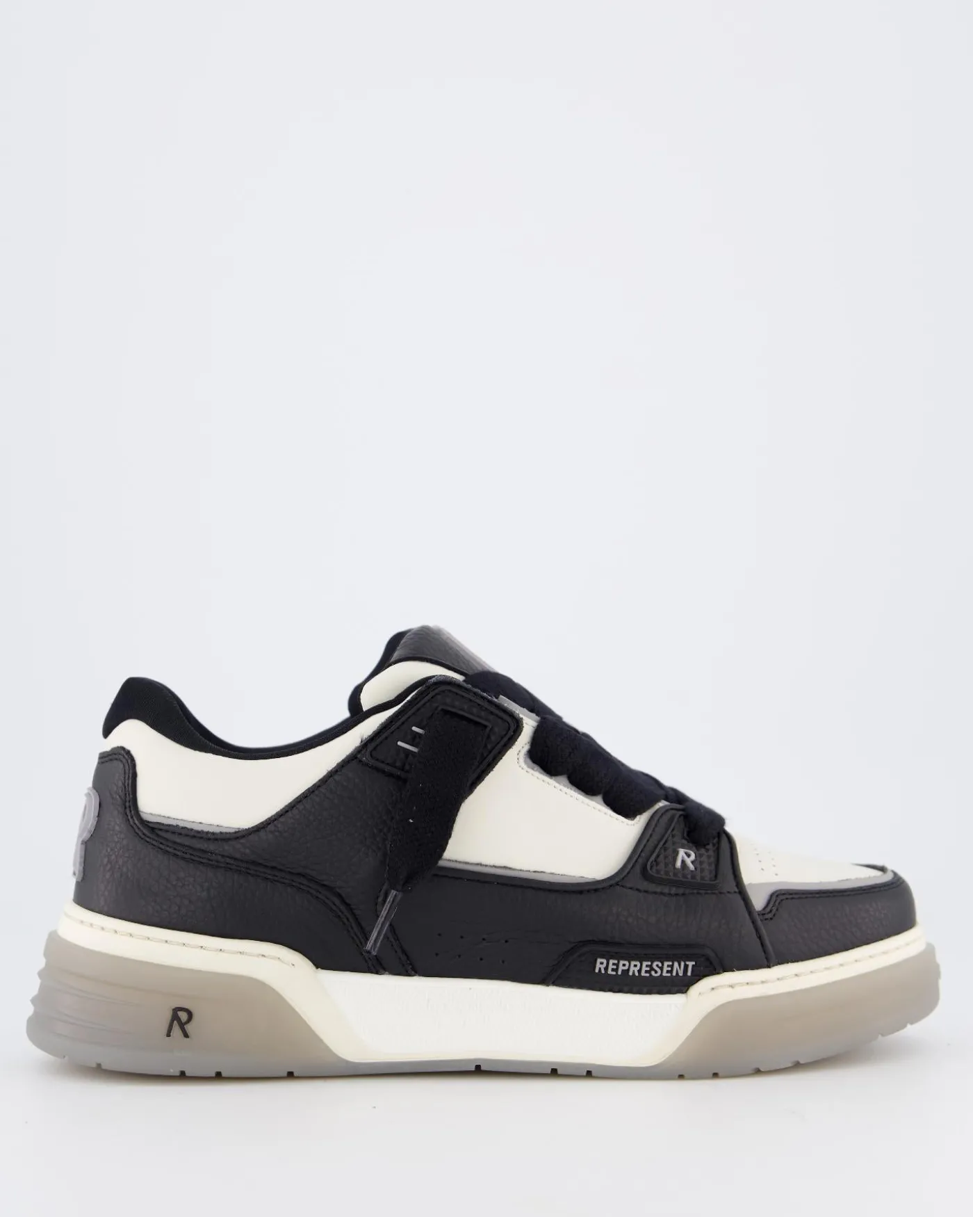 Heren Studio Sneaker Zwart/Wit